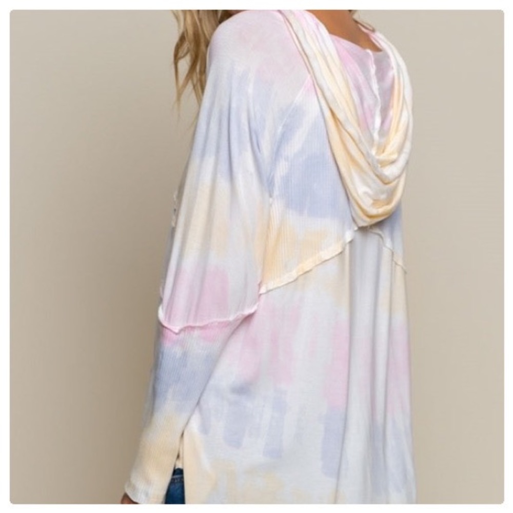 POL Feeling Cozy Cotton Candy Top - Picture 6 of 16